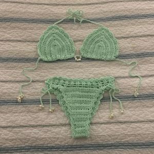 🌴 Mint Crochet Bikini 🌴